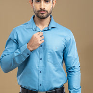 Sky Blue Classic Solid Shirt