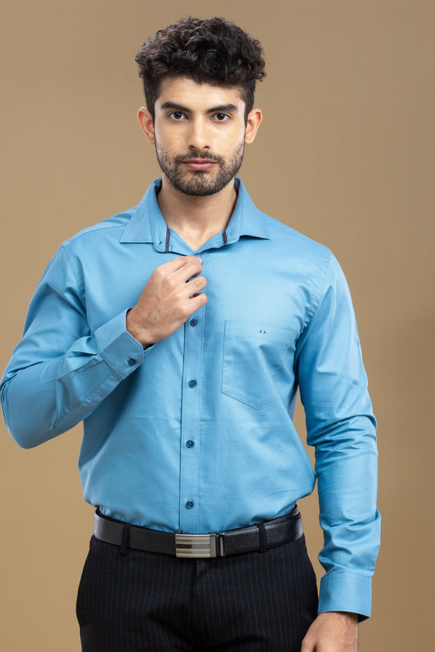 Sky Blue Classic Solid Shirt