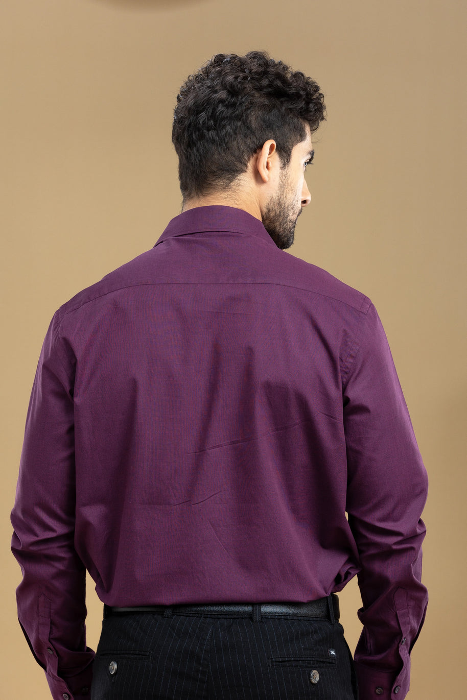 Violet Classic Solid Shirt