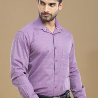 Lilac Classic Solid Shirt