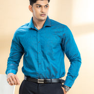 Navy Classic Solid Shirt