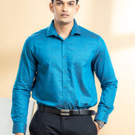 Navy Classic Solid Shirt
