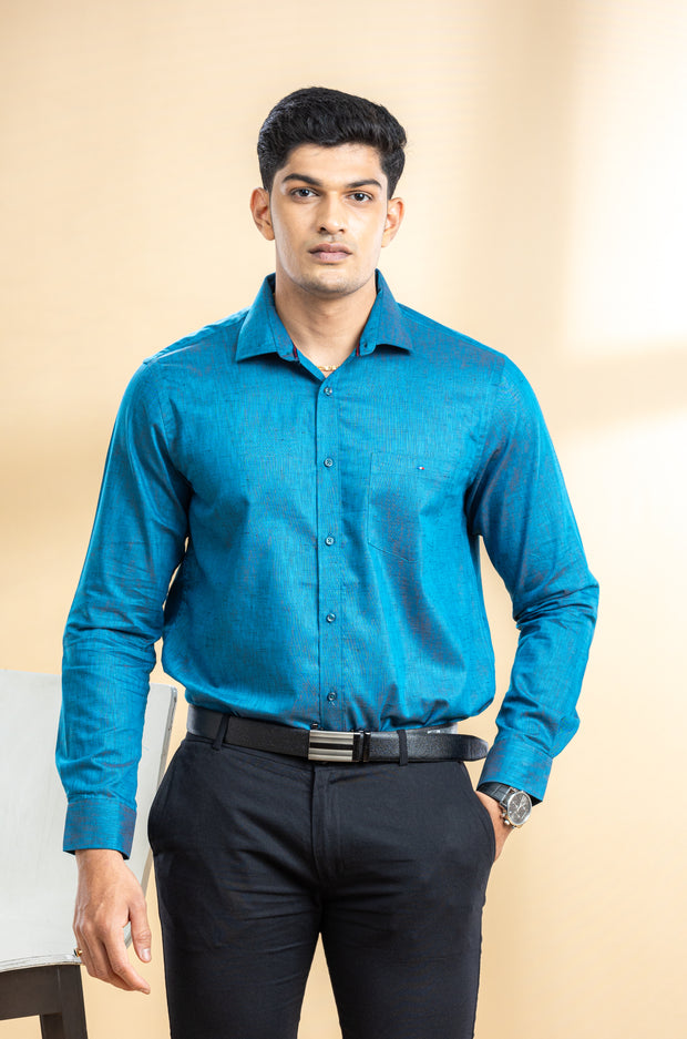 Navy Classic Solid Shirt