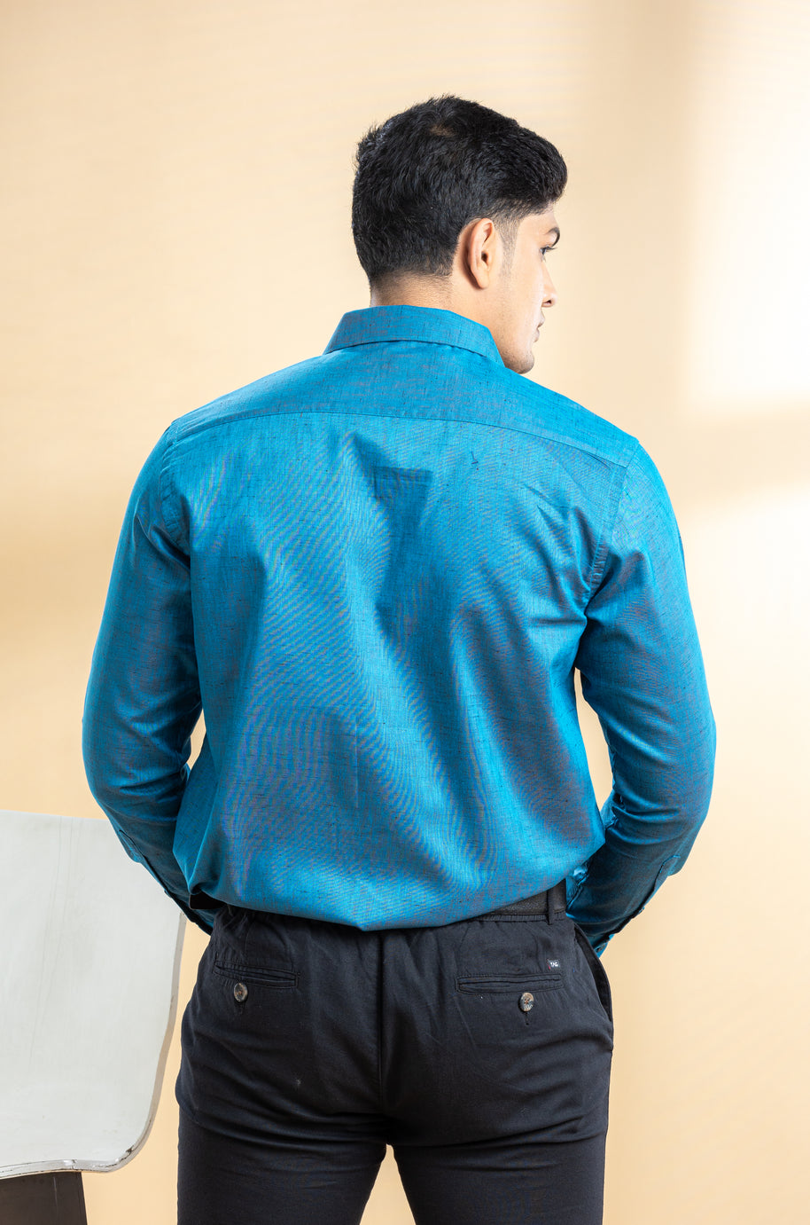 Navy Classic Solid Shirt