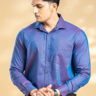 Purple Classic Solid Shirt
