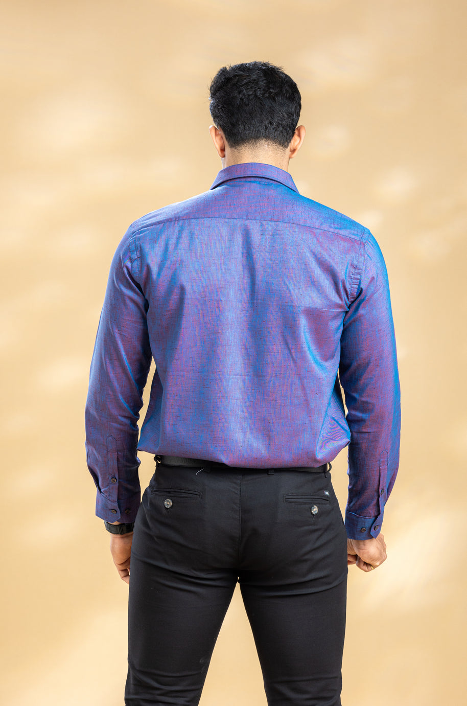Purple Classic Solid Shirt