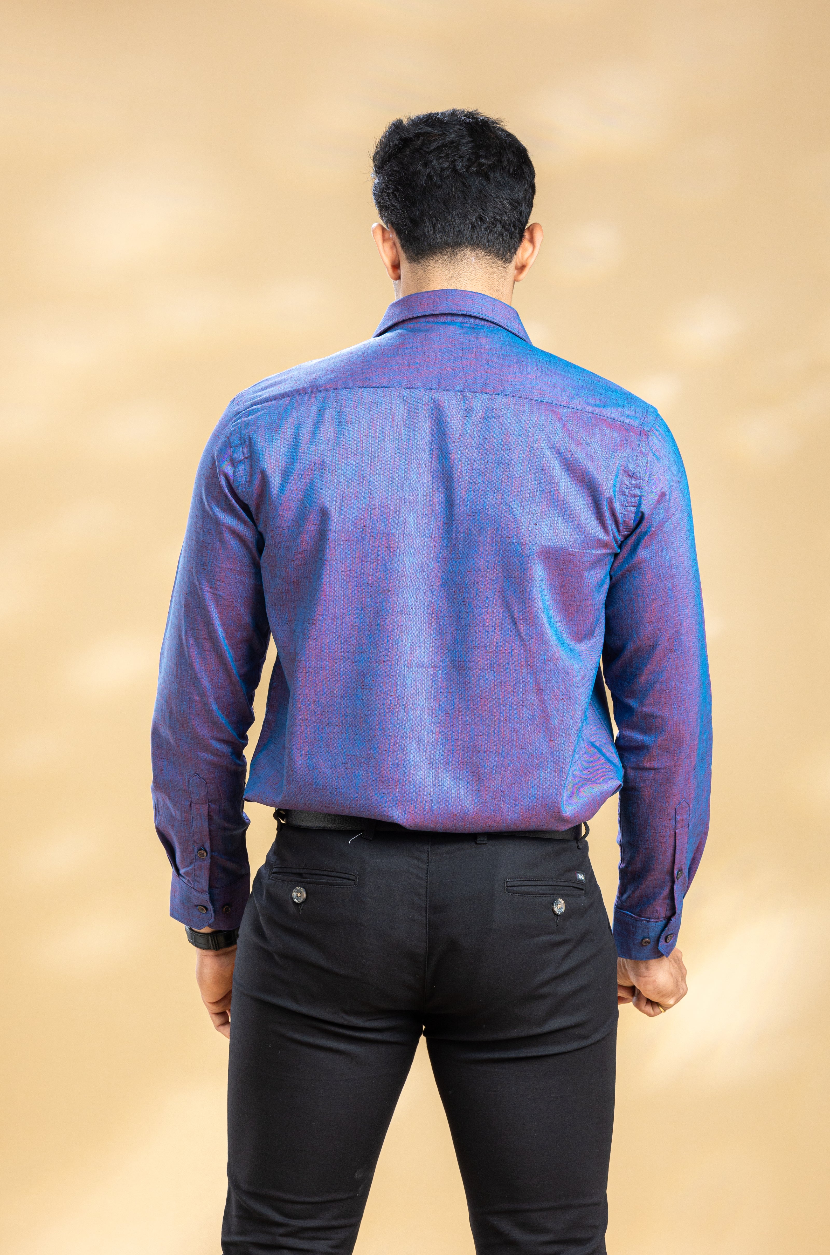 Purple Classic Solid Shirt