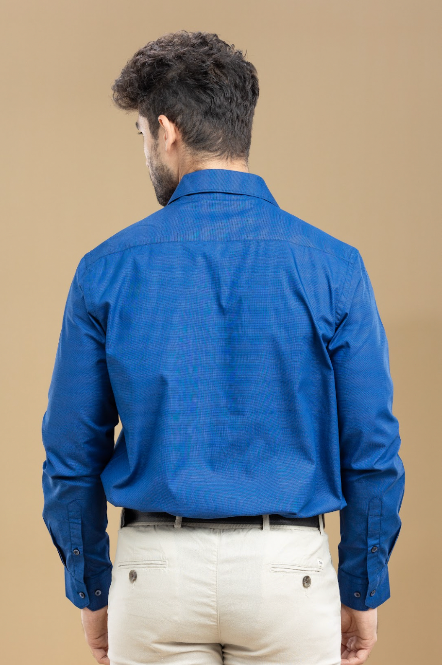 Cobalt Blue Classic Solid Shirt