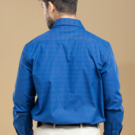 Cobalt Blue Classic Solid Shirt
