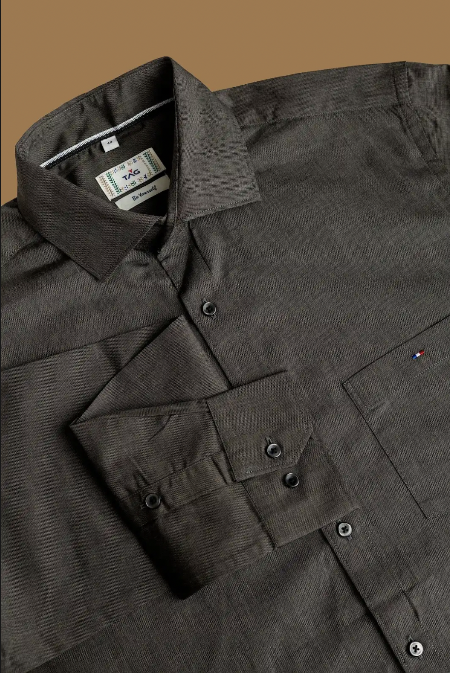 Graphite Grey Classic Solid Shirt