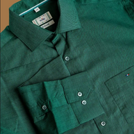 Emerald Green Classic Solid Shirt