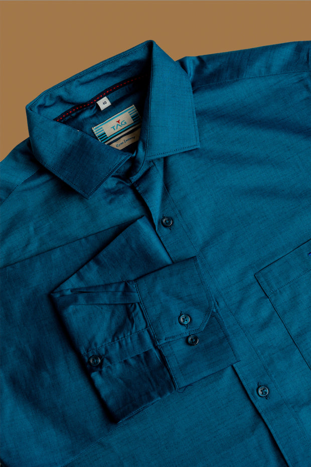 Sea Green Classic Solid Shirt