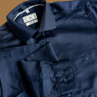 Midnight Blue Classic Solid Shirt