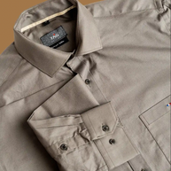 Khaki Classic Solid Shirt