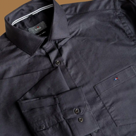 Dark Grey Classic Solid Shirt