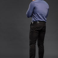Light Blue Solid Two Tone Oxford Plain Shirt
